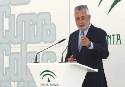 El presidente andaluz, José Antonio Griñán.