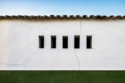 Una casa en Villalba de Calatrava. Durante sus tres décadas de existencia, el Instituto Nacional de Colonización construyó más de 300 pueblos en 27 provincias de España.