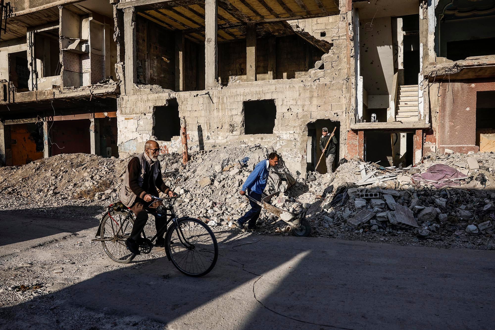 Los palestinos de Siria también pierden la guerra en la ciudad fantasma de Yarmuk