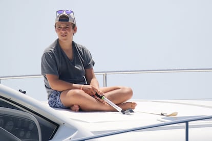 Froilán acostumbra pasar parte de sus vacaciones en Palma de Mallorca, como en esta imagen tomada en agosto de 2015.