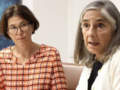 Ingrid Trawinski e Isabel Levy, gestoras de fondos de inversión en Metropole Gestion (grupo Oddo BHF).