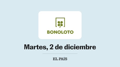 Bonoloto comprobar sorteo del martes 2 de diciembre de 2025