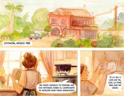 Detalle del cómic 'Las sinsombrero', de Clara de Frutos.