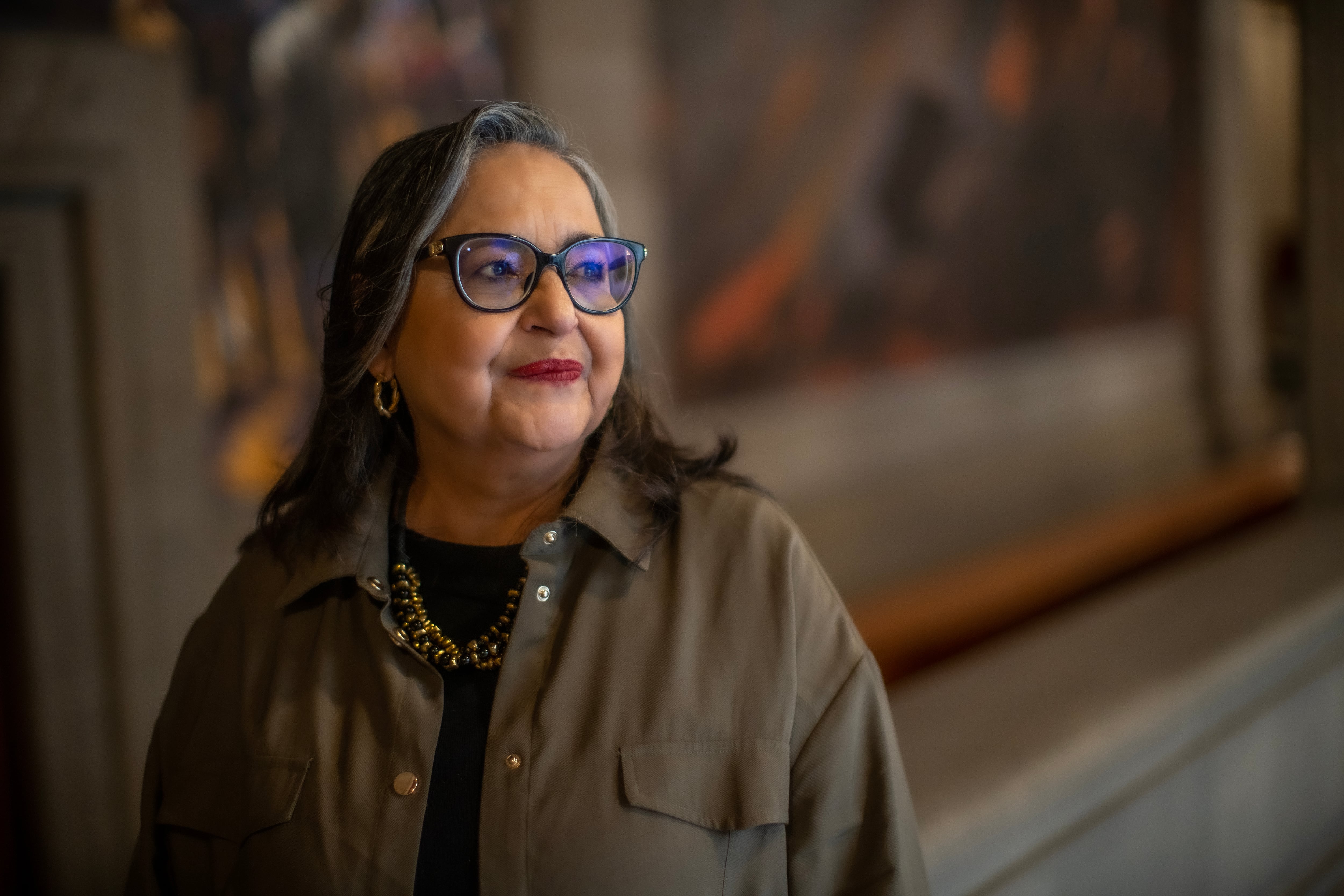 La ministra presidenta de la Suprema Corte de Justicia de la Nación, Norma Piña, en el edificio de la Corte de Ciudad de México el día 28 de junio de 2024.