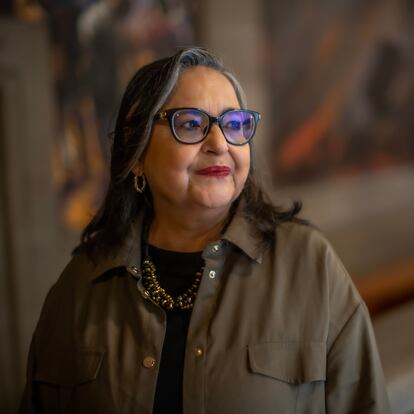 La ministra presidenta de la Suprema Corte de Justicia de la Nación, Norma Piña, en el edificio de la Corte de Ciudad de México el día 28 de junio de 2024.