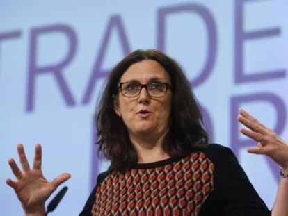 La comisaria de Comercio, Cecilia Malmstr&ouml;m.