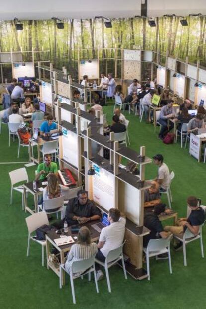 Participantes del Startup Garden.