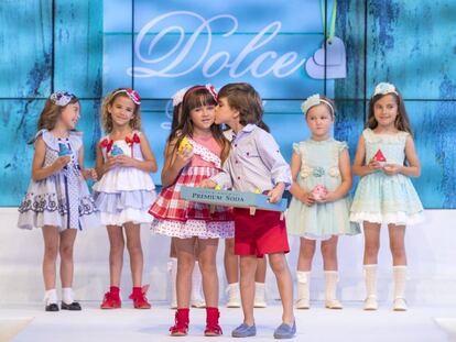 Desfile de la marca Dolce Petit en una edición anterior de FIMI.