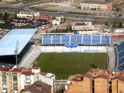 Imagen del estadio del Lleida.