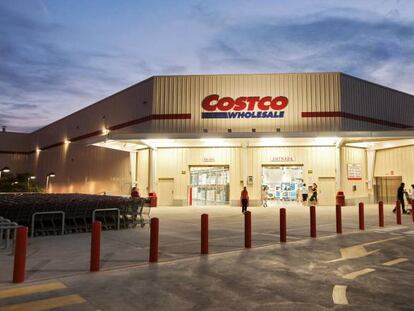 Un centro comercial de Costco.