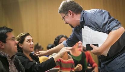 Xavier Dom&egrave;nech, l&iacute;der de En Com&uacute; Podem