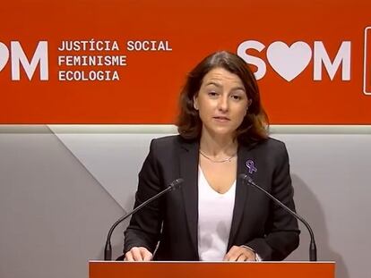 La viceprimera secretaria y portavoz del PSC, Eva Granados.