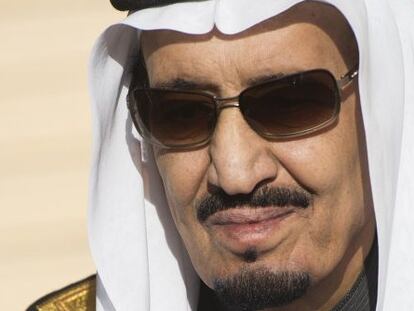El rey de Arabia Saud&iacute;, Salman Bin Abdelaziz al Saud, este martes.