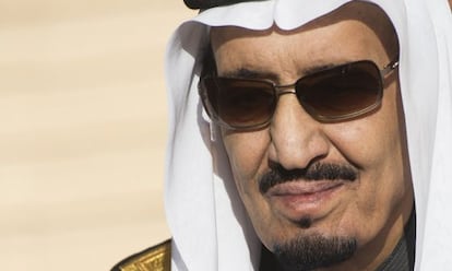 El rey de Arabia Saudí, Salman Bin Abdelaziz al Saud, este martes.