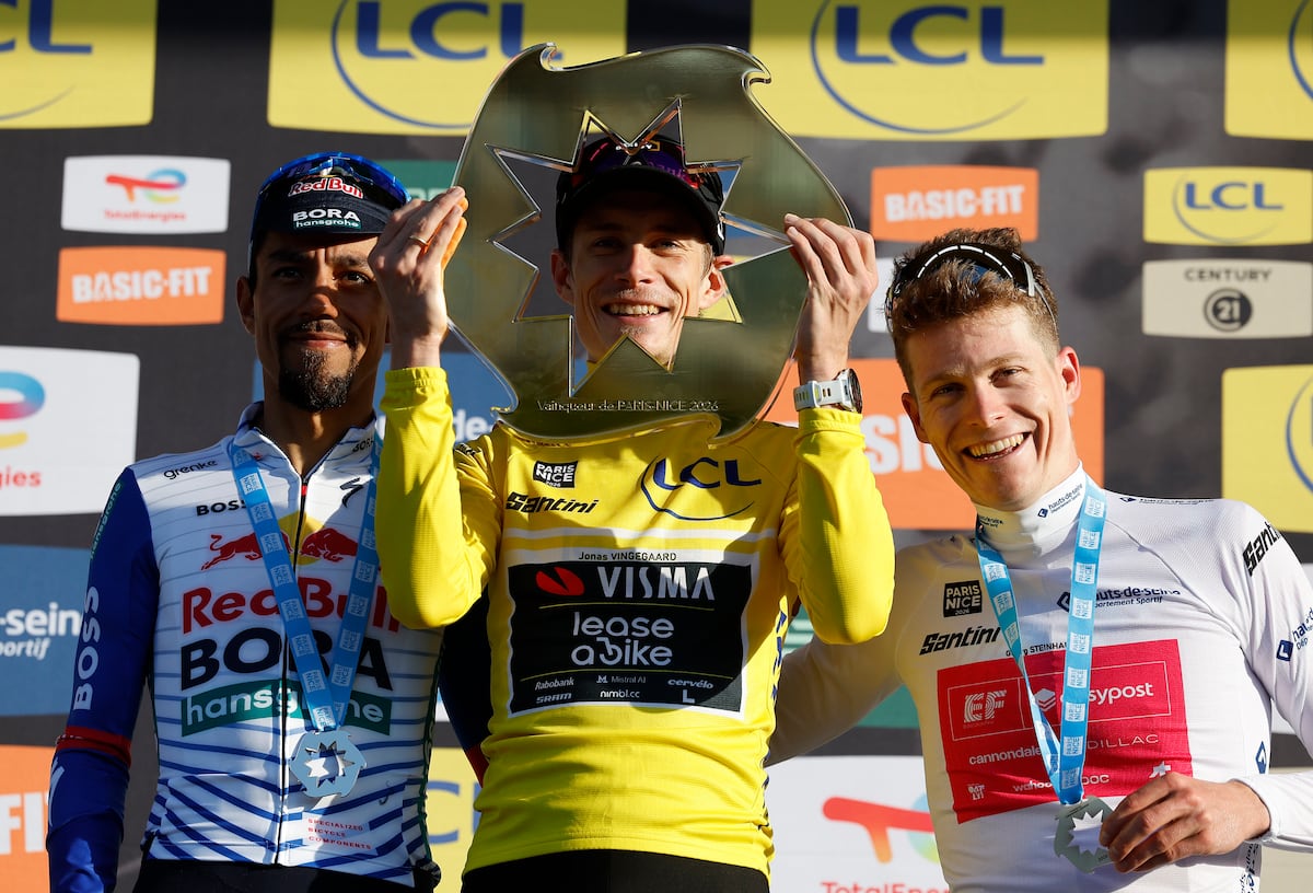 Jonas Vingegaard se corona en la París-Niza por primera vez