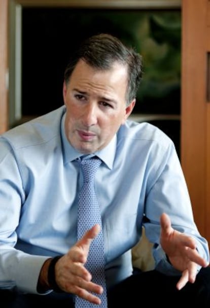 Jos&eacute; Antonio Meade, Mexican secretary of foreign relations.