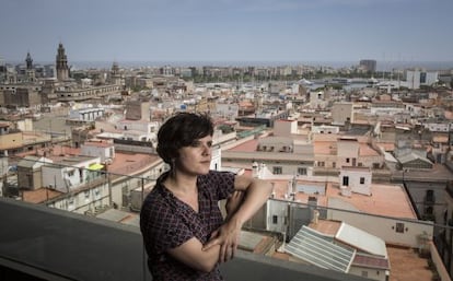 La concejal Gala Pin, en el Ayuntamiento de Barcelona. 