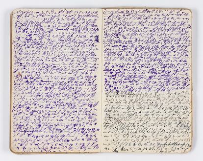 The encrypted diary kept by Anna Meingast, Zweig's secretary. 