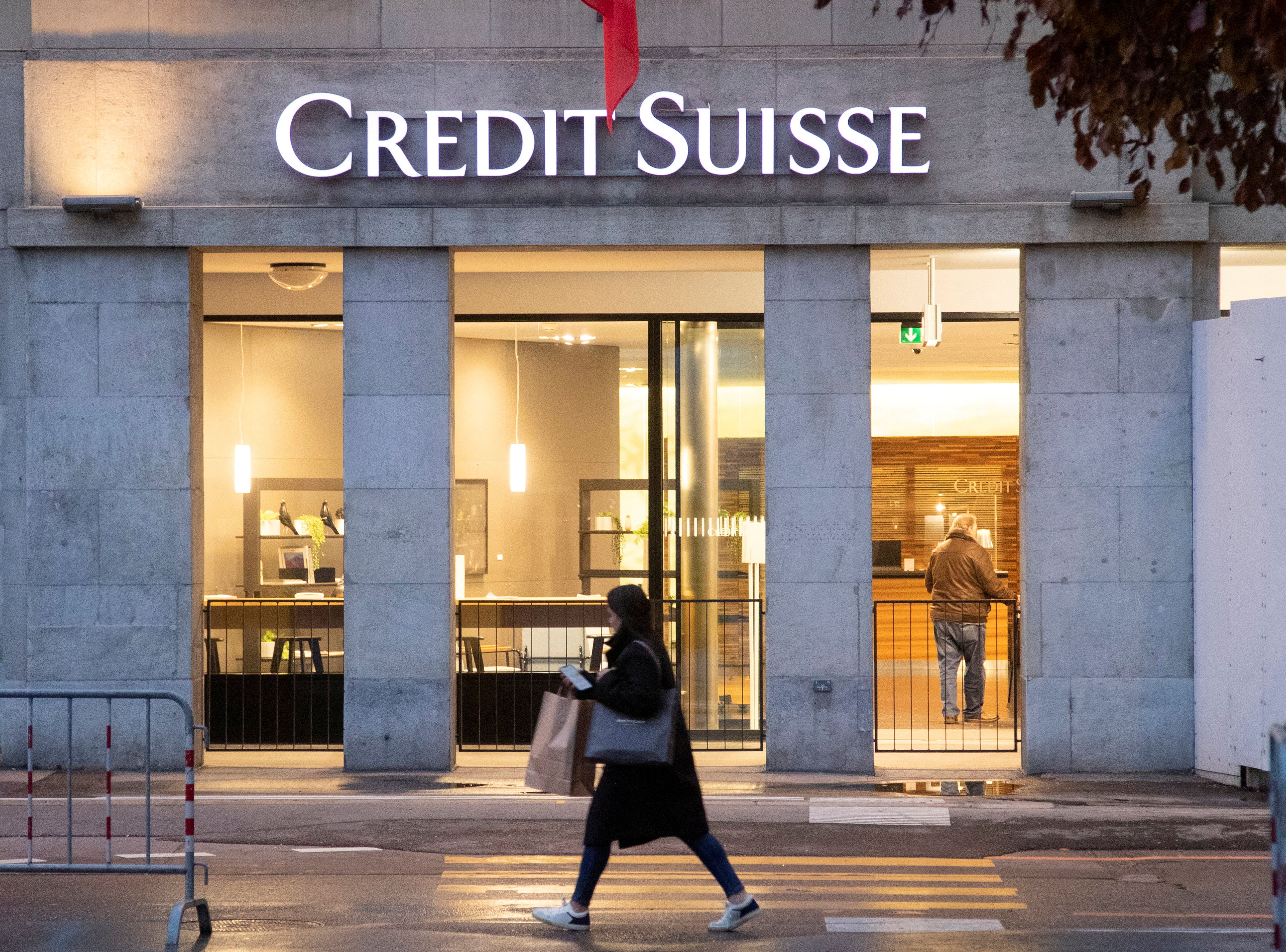 Logo de Credit Suisse. REUTERS