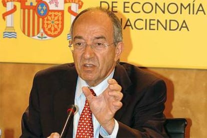 Miguel Ángel Fernández Ordoñez, secretario de Estado de Hacienda.