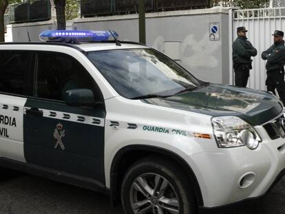 Un dispositivo de la Guardia Civil.