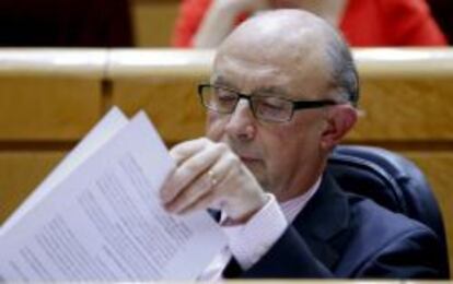 El ministro de Hacienda y Administraciones P&uacute;blicas, Crist&oacute;bal Montoro. 