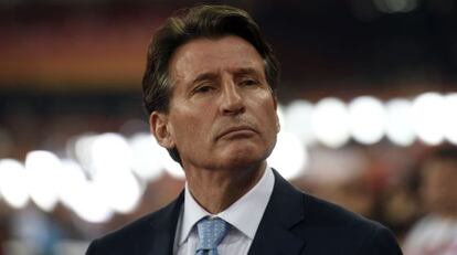 Sebastian Coe, en agosto pasado, recién elegido presidente de la IAAF.