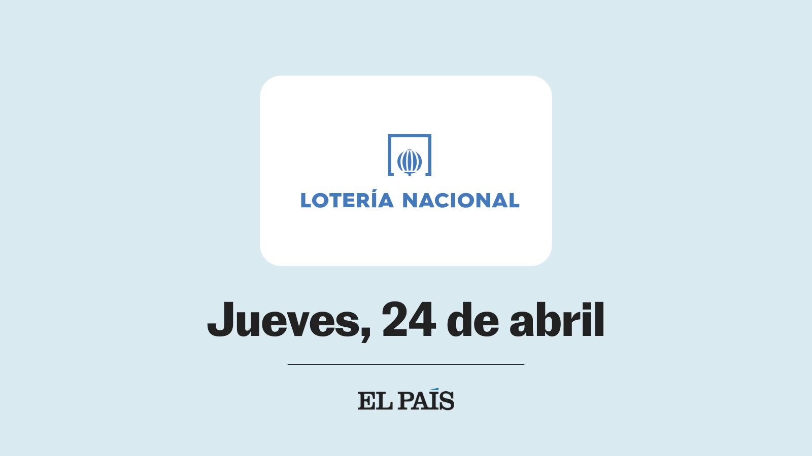 Lotería Nacional: sorteo del jueves 24 de abril