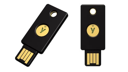 YubiKey 5: la llave de seguridad USB más segura.