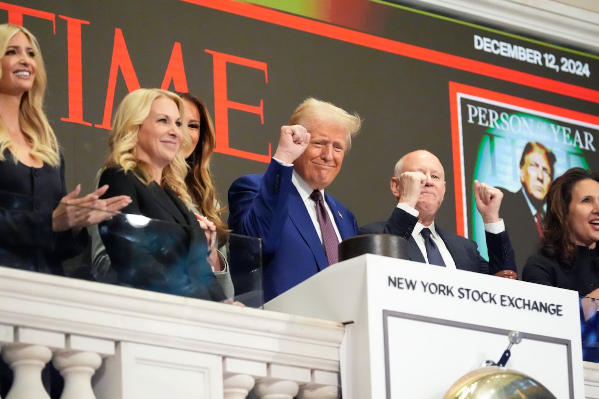 Trump named Time magazine’s person of the year for the second time