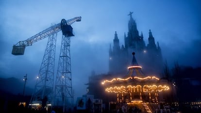 Parque de atracciones del Tibidabo. 