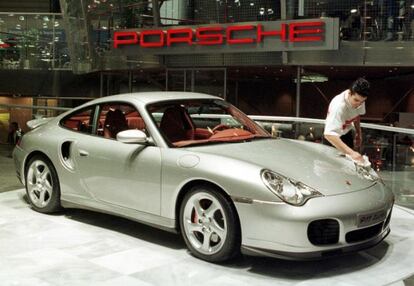 El Porsche 911 Turbo, presentado en el Salón de Ginebra en 2005