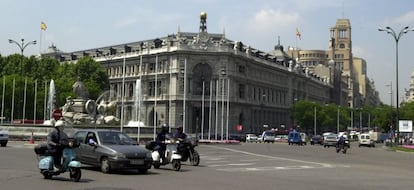 Vista del Banco de Espa&ntilde;a. EFE/Archivo