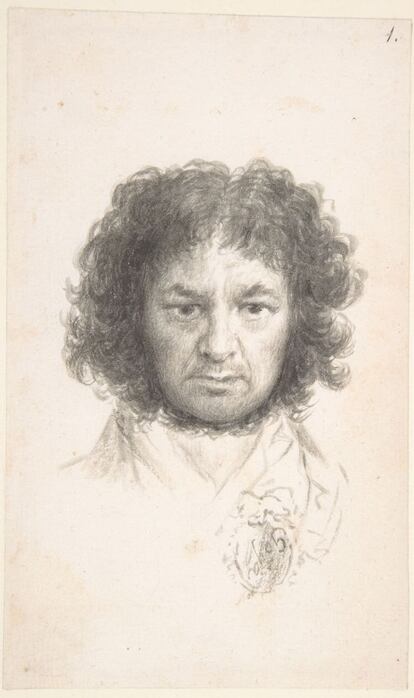 'Autorretrato', 1795-7