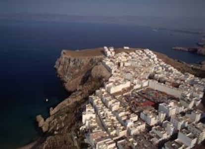 Vista aérea de Alhucemas, en Marruecos.