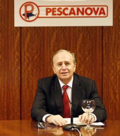 El Presidente de Pescanova Manuel Fernández de Sousa