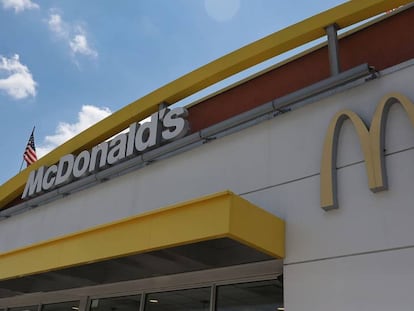 Fachada de un restaurante McDonald's en Miami.