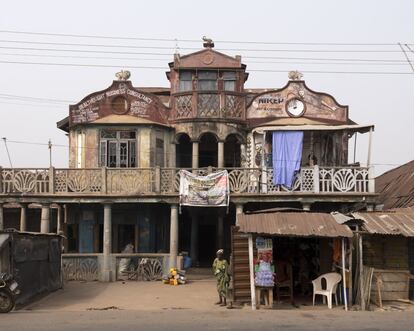 Casa em Osogbo, cidade no interior da Nigéria.