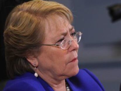 A presidenta de Chile, Michelle Bachelet.