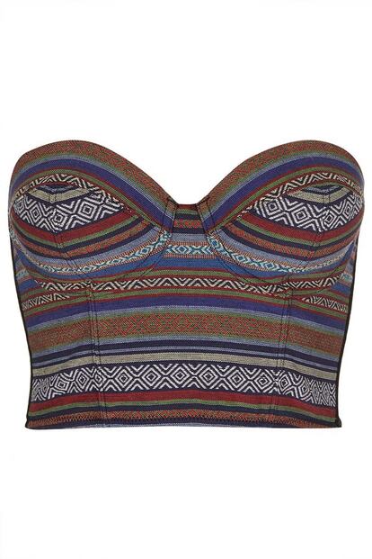 Bustier de Topshop (36 euros)