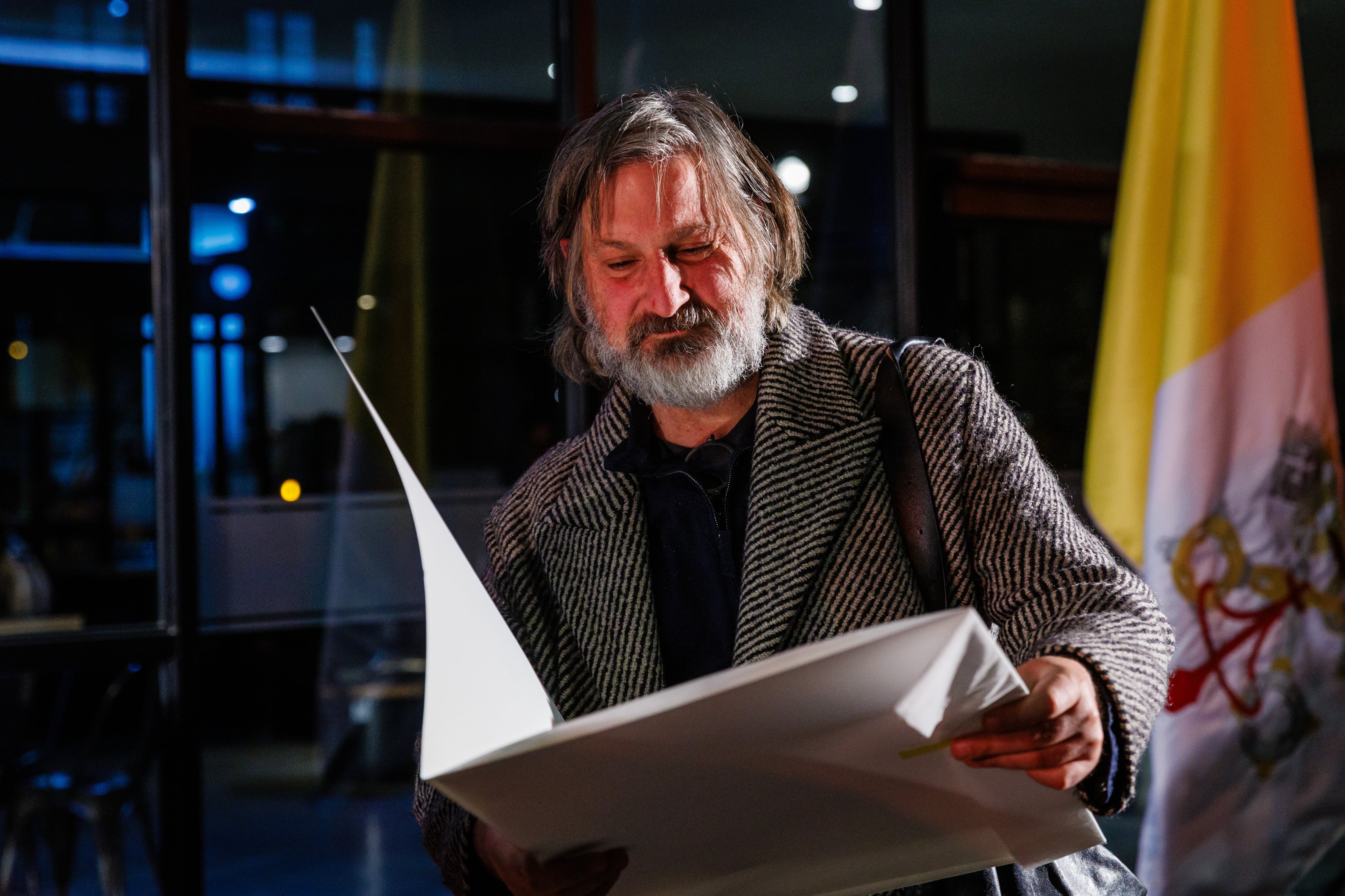 Smiljan Radić en Santiago (Chile), el 23 de julio.