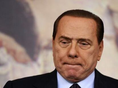 El exprimer ministro italiano Silvio Berlusconi.
