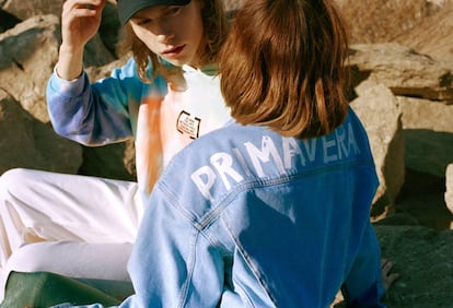 Imágenes del editorial de la colección de Pull&Bear y Primavera Sound.