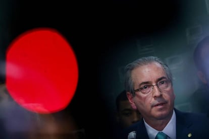 O presidente da C&acirc;mara, Eduardo Cunha. 