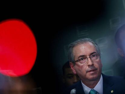 O presidente da C&acirc;mara, Eduardo Cunha. 