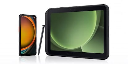 Samsung Galaxy XCover7 Pro y Samsung Galaxy Tab Active5 Pro