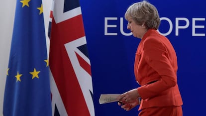 A premiê britânica, Theresa May.