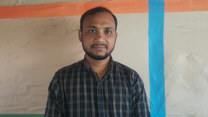 Mohammed Zubair, en Katupalong, en Cox’s Bazar (Bangladés), en una imagen cedida.