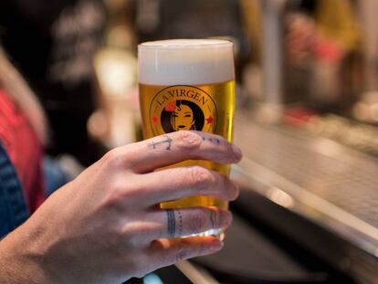 La Virgen: la única cerveza que se vende… a través del teletexto