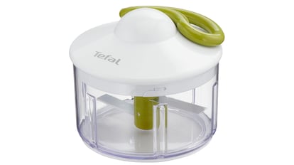 picadora de verduras manual de Tefal con base antideslizante.